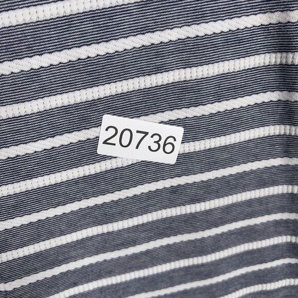 Sail to Sable Dress Womens Small Navy White Striped Coastal Nautical Preppy STS - Picture 13 of 13